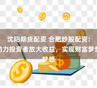 沈阳期货配资 合肥炒股配资：助力投资者放大收益，实现财富梦想